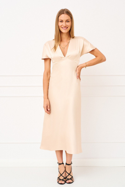 Платье FOXY FOX 1819 бежевый - фото 1