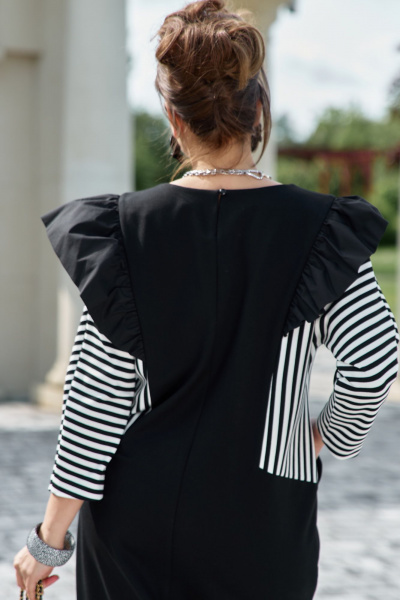 Платье Vittoria Queen 25463 черный - фото 4