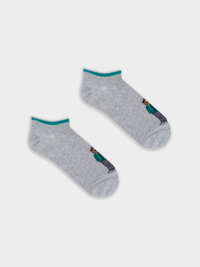 Носки Mark Formelle 104K-3097/25104K серый_меланж_рис.3097 - фото 5