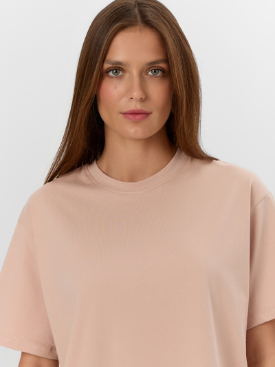 Футболка Mark Formelle 112678-2/24-28184Ц-0 бежевый - фото 3