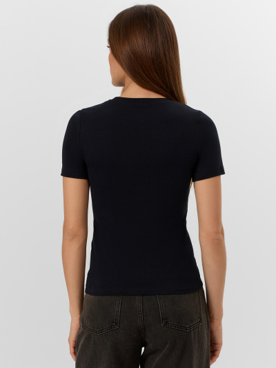 Футболка Mark Formelle 112995/25-38952П-5 черный_печать1_1_сл_на_пол - фото 2