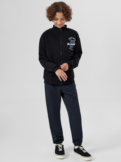 Толстовка Mark Formelle 123448/25-35532П-7 черный_печать3_2_сл_на_дет_пер - фото 4