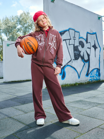 Толстовка Mark Formelle 127932/25-34705П-7 шоколад_печать_1_сл_на_пол_1сл_на_пол - фото 1