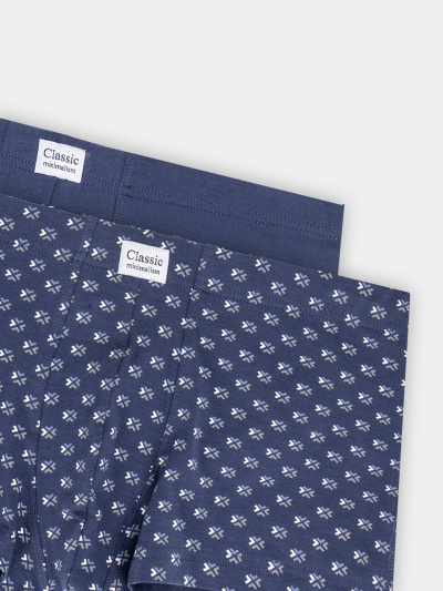 Трусы Mark Formelle 411229-2/25-5073П-5 узор_на_джинсовом_джинсовый - фото 2