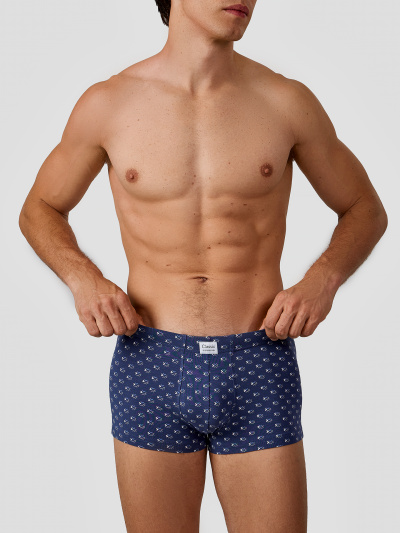 Трусы Mark Formelle 411229-2/25-5073П-5 узор_на_джинсовом_джинсовый - фото 3