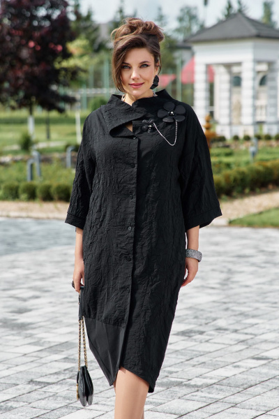 Платье Vittoria Queen 25853 черный - фото 6