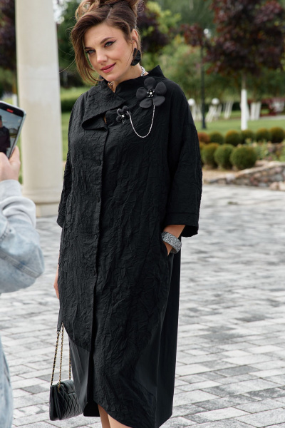 Платье Vittoria Queen 25853 черный - фото 5