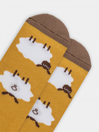 Носки Mark Formelle 504K-2470/B3-23504K св.кэмел_рис.2470 - фото 3