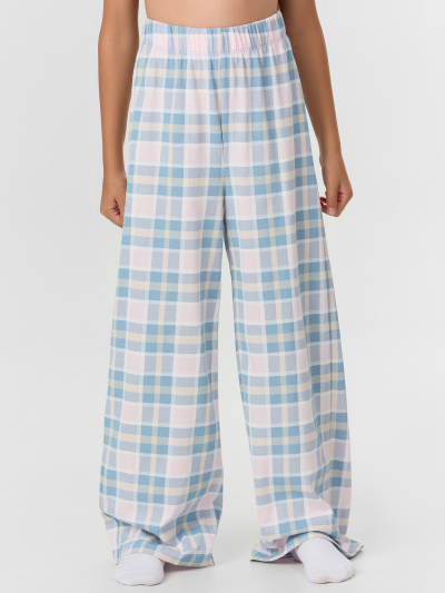 Брюки Mark Formelle 587001/25-35768ПП-0 клетка_голубой_розовый - фото 3