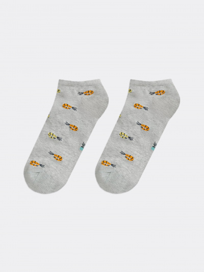 Носки Mark Formelle 104K-2319/23104K св.серый_меланж_рис.2319 - фото 3