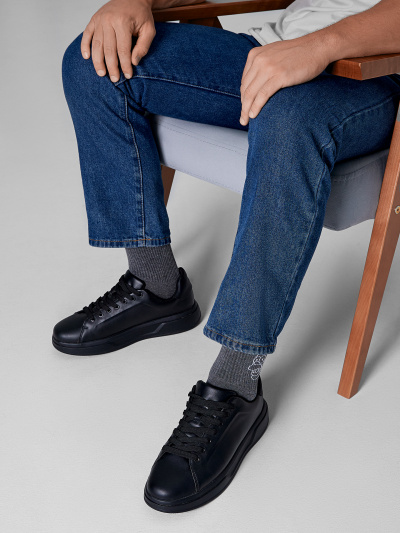 Носки Mark Formelle 106K-3098/25106K т.серый_меланж_рис.3098 - фото 3