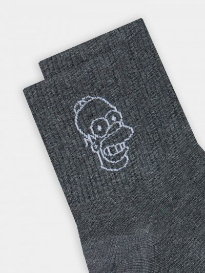 Носки Mark Formelle 106K-3098/25106K т.серый_меланж_рис.3098 - фото 5