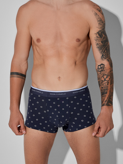 Трусы Mark Formelle 411124-3/25-5136П-5 узор_на_грозе_узор_на_сером_меланже_гроза - фото 2