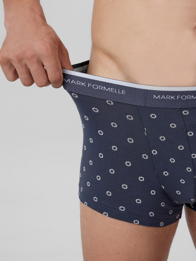 Трусы Mark Formelle 411124-3/25-5136П-5 узор_на_грозе_узор_на_сером_меланже_гроза - фото 4
