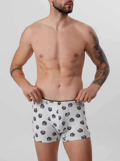 Трусы Mark Formelle 411134/25-4959П-5 медведи_на_св.сером_меланже - фото 1