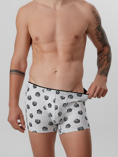 Трусы Mark Formelle 411134/25-4959П-5 медведи_на_св.сером_меланже - фото 2