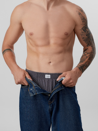 Трусы Mark Formelle 411143/25-4875П-5 узор_на_темно_сером - фото 5