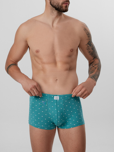 Трусы Mark Formelle 411229/25-4968П-5 узор_на_персидском_зеленом - фото 1