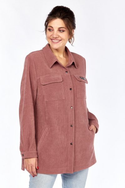 Рубашка Tensi 403 пепельная_роза - фото 5