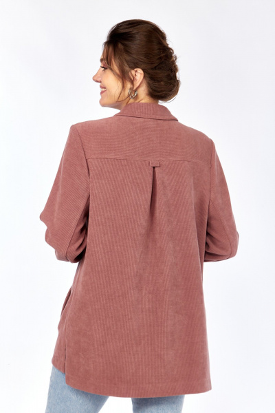 Рубашка Tensi 403 пепельная_роза - фото 3