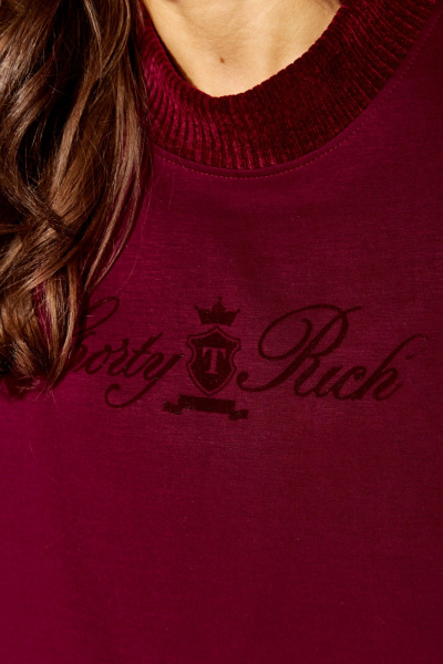 Брюки, джемпер TAiER 1381 винный - фото 3