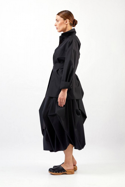 Блуза Rivoli 2455 черный - фото 3