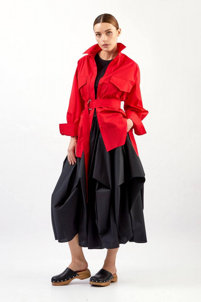 Блуза Rivoli 2455.2 красный - фото 9