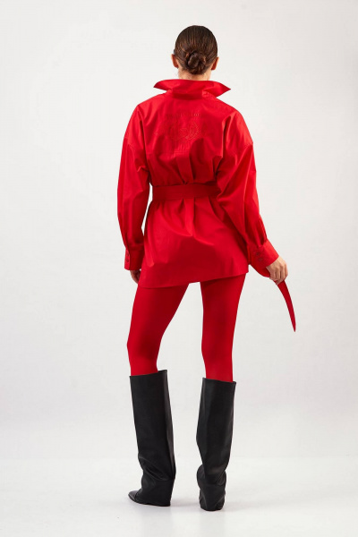 Блуза Rivoli 2455.2 красный - фото 6