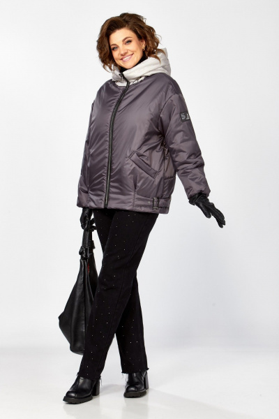 Куртка Lady Secret 6363 графит - фото 3
