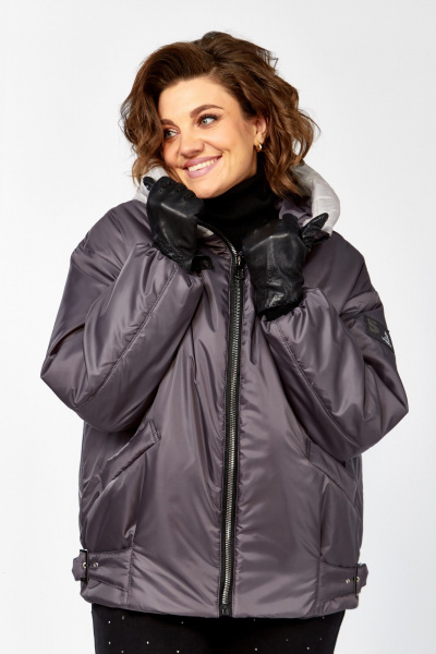 Куртка Lady Secret 6363 графит - фото 7