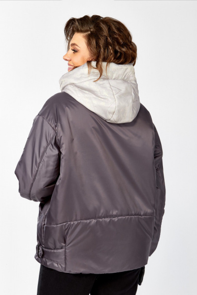 Куртка Lady Secret 6363 графит - фото 5