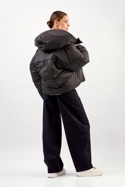 Куртка Rivoli 1069 белый,черный - фото 6