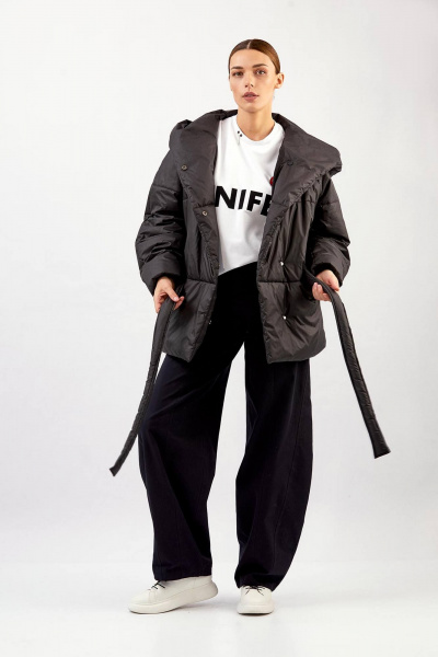 Куртка Rivoli 1064 черный - фото 3