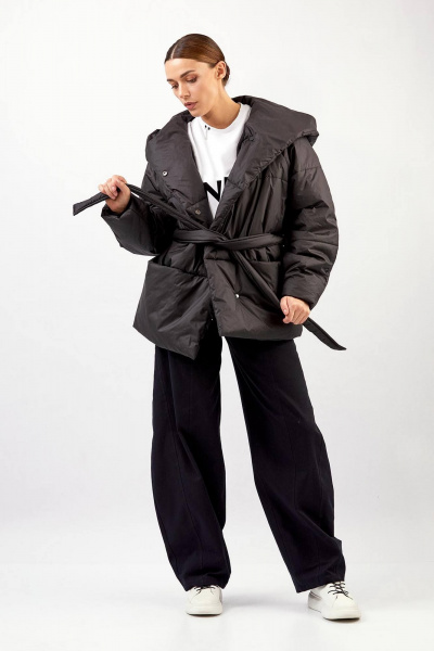 Куртка Rivoli 1064 черный - фото 2