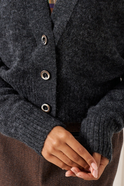 Кардиган C. of PAPAYA NEW 1000 графит - фото 7