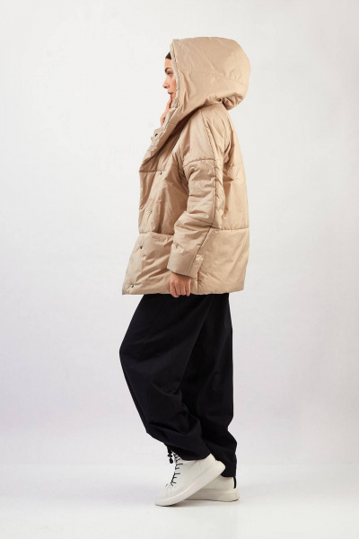 Куртка Rivoli 1064.1 бежевый - фото 5