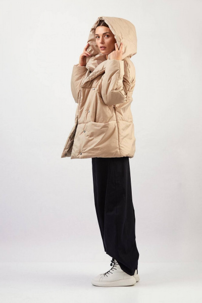 Куртка Rivoli 1064.1 бежевый - фото 4