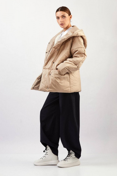 Куртка Rivoli 1064.1 бежевый - фото 2