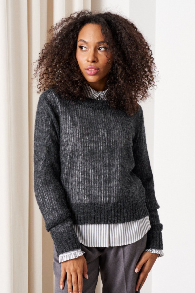 Джемпер C. of PAPAYA NEW 1001 графит - фото 3