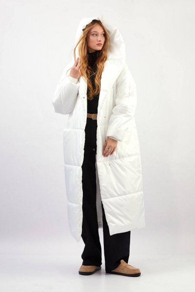 Пальто Rivoli 1067.2 белый - фото 2