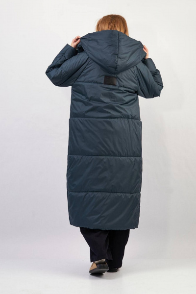 Пальто Rivoli 1067.4 аквамарин - фото 5