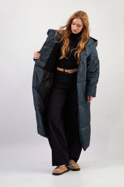 Пальто Rivoli 1067.4 аквамарин - фото 1