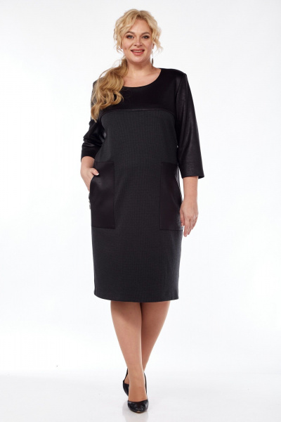 Платье СиБон 0240 синий - фото 2