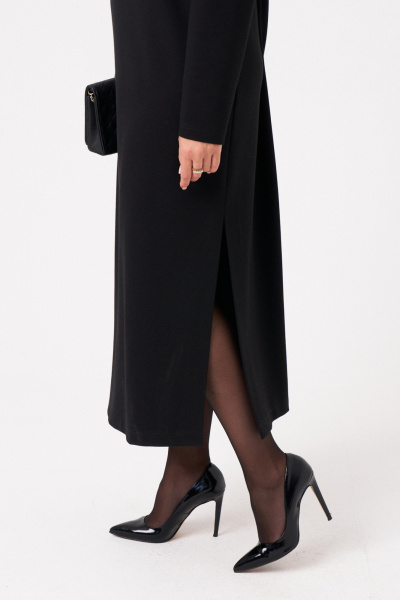 Платье Панда 113580 черный - фото 4