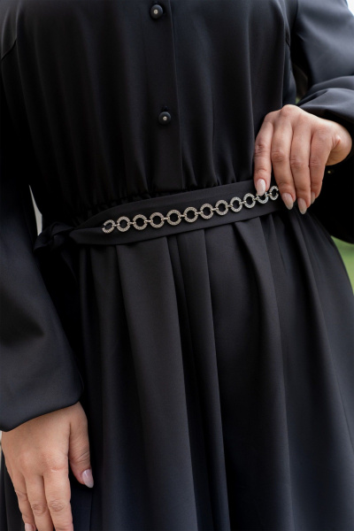 Платье ADARIN A02 черный - фото 16