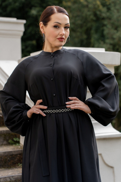 Платье ADARIN A02 черный - фото 14