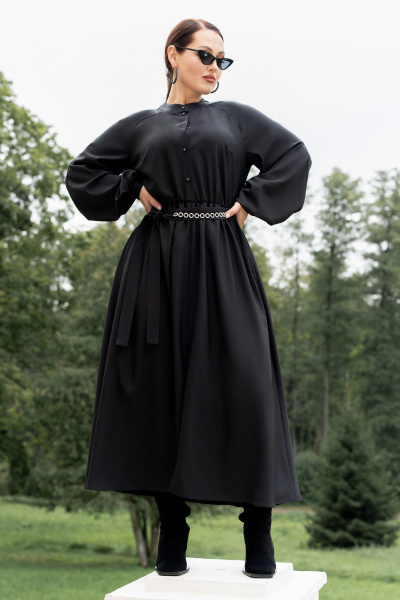 Платье ADARIN A02 черный - фото 1