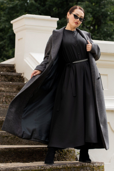 Платье ADARIN A02 черный - фото 6