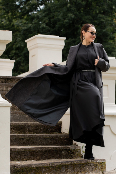 Платье ADARIN A02 черный - фото 5