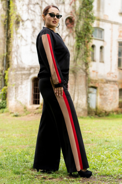 Брюки, бомбер ADARIN A03 черный - фото 11